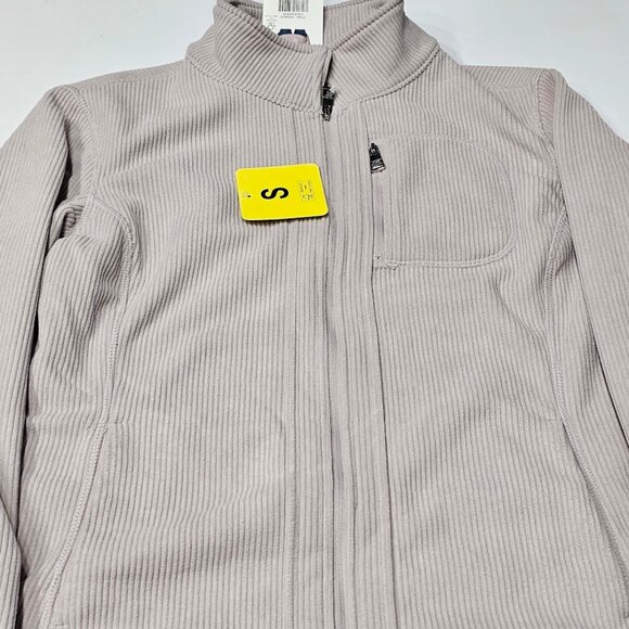 Andrew Marc Ribbed Full Zip Jacket Small Lavender - Picture 9 of 10
